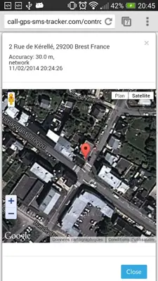 Call, GPS, SMS Tracker android App screenshot 3